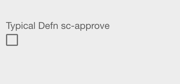Typical sc-approve field sc-approve-field-Example-1-Image-1